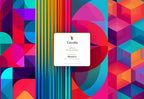 Mosaico pad cover — Tavola limited edition, four designs, 40 luxury disposable placemats